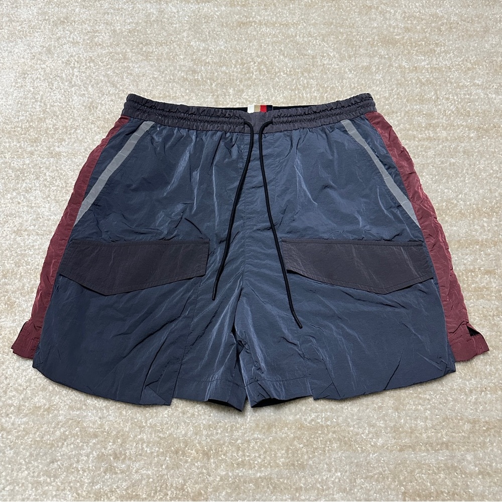 Kith Men's Medium Nylon Cargo Shorts Battleship Navy Blue RARE SS20 Authentic